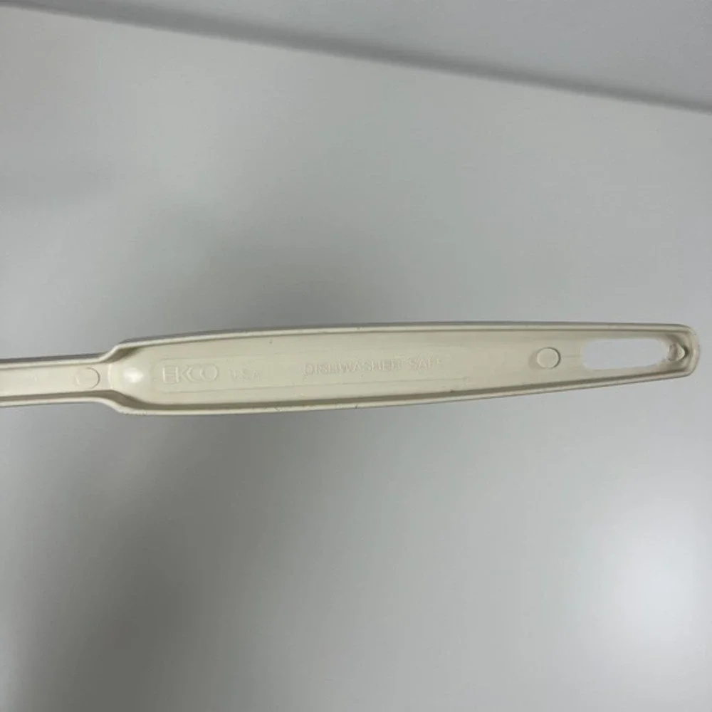 Vintage Ecko Slotted Pasta Spaghetti Spoon Fork Off White‎ Made In USA